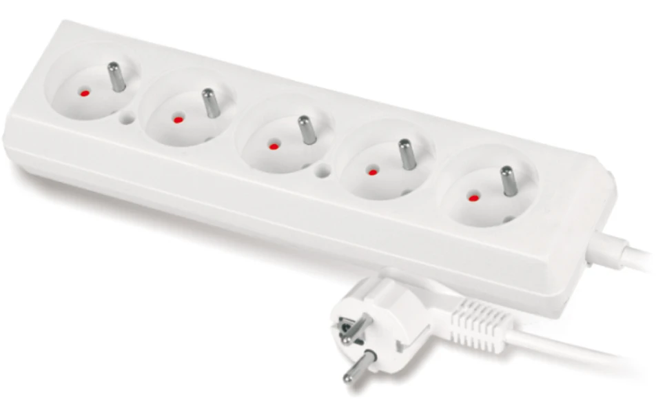 Plastrol Velstro Przedłużacz 5-gniazd su/u 16A 5m /OMY 3x1,5/ balta PS-570 T-979410