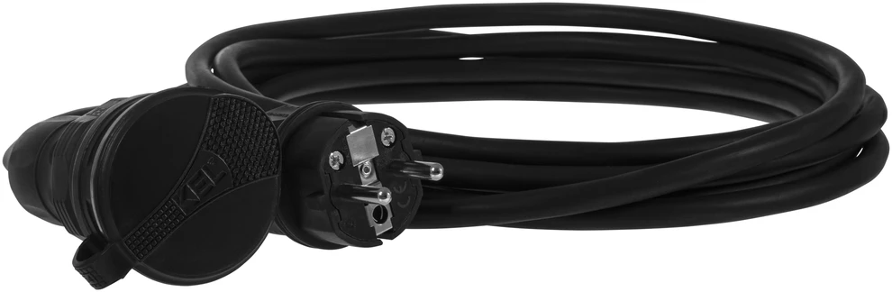 Plastrol Przedłużacz x1 przewód w oponie gumowej