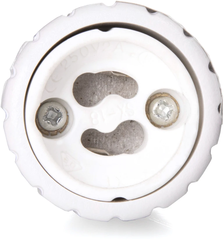 Plastrol Przejściówka su e-14 na gu-10, keramikinė, adapter