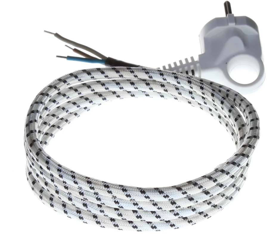 Plastrol Przewód przyłączeniowy, s-15 h03rt-f 3×0,75 medvilnė l-2 mb