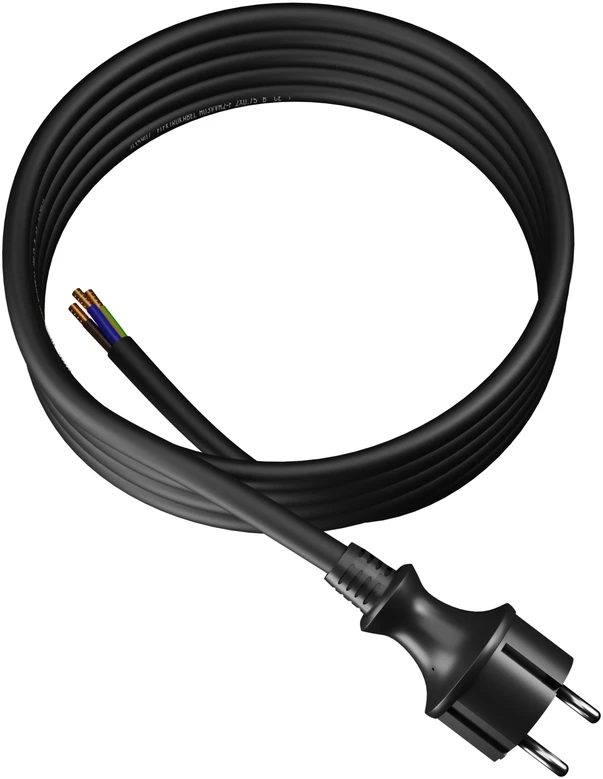 Plastrol Prijungimo kabelis su PP- 40H kištuku, H07RN- F 3x2.5, IP44, 4m (W- 97219)
