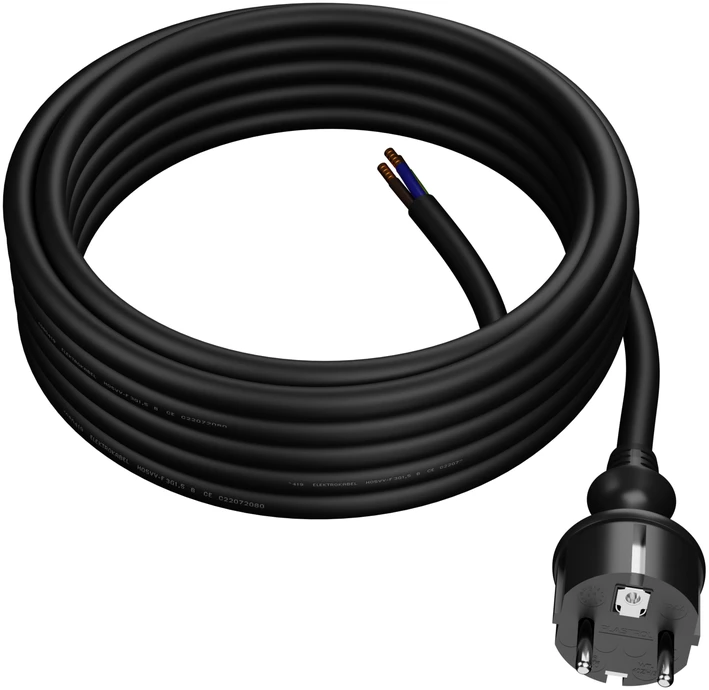 Plastrol Prijungimo kabelis su PP- 40H kištuku, H07RN- F 3x2.5, IP44, 4,5 m (W- 97220)