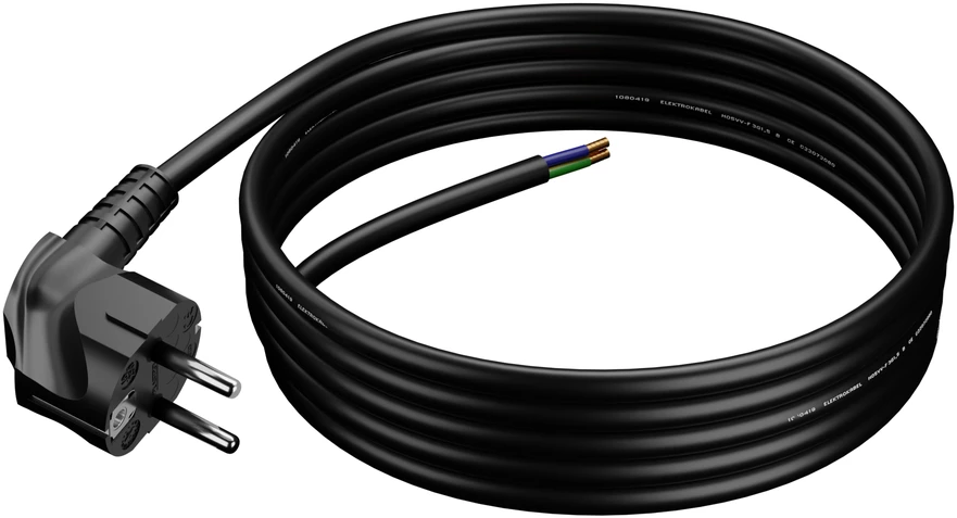 Plastrol Jungiamasis kabelis su kištuku PP- 50 Uni- Schuko, H03VV-F 3x1.5, 3m (W- 97182)