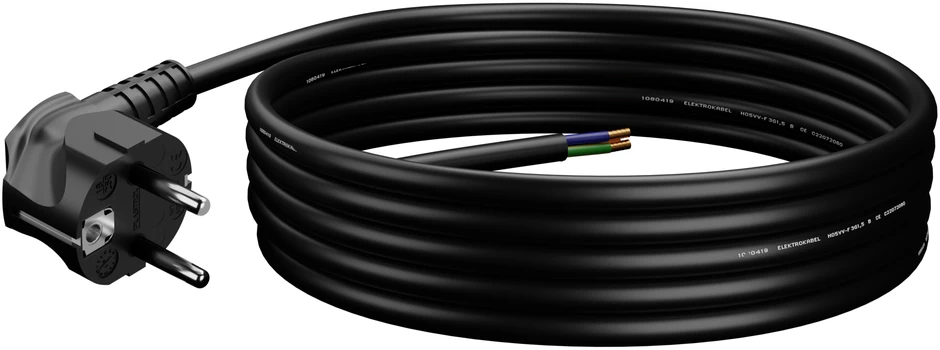 Plastrol Jungiamasis kabelis su kištuku PP- 50 Uni- Schuko, H03VV-F 3x1.5, 3m (W- 97182)