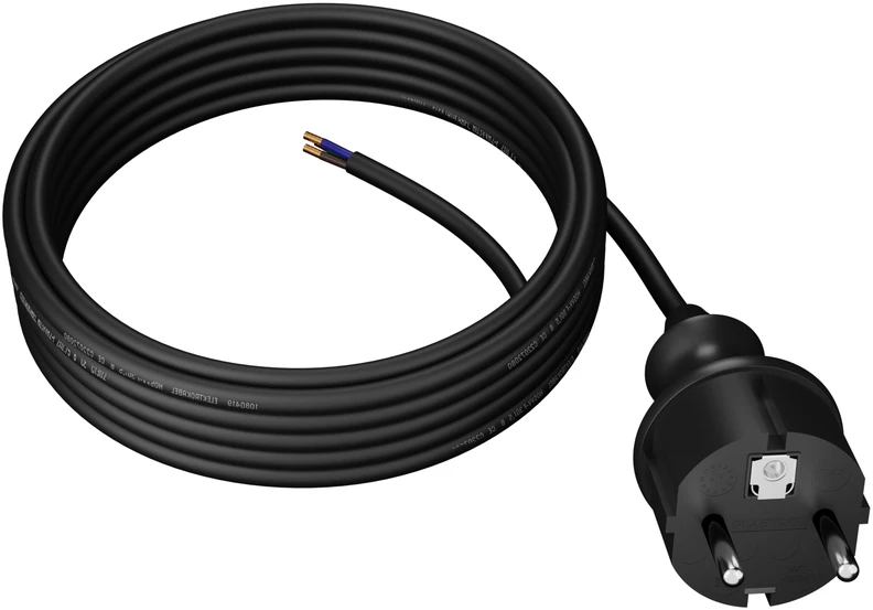 Plastrol Prijungimo kabelis su PP- 40H kištuku, H07RN- F 3x1, IP44, 5m (W- 97211)