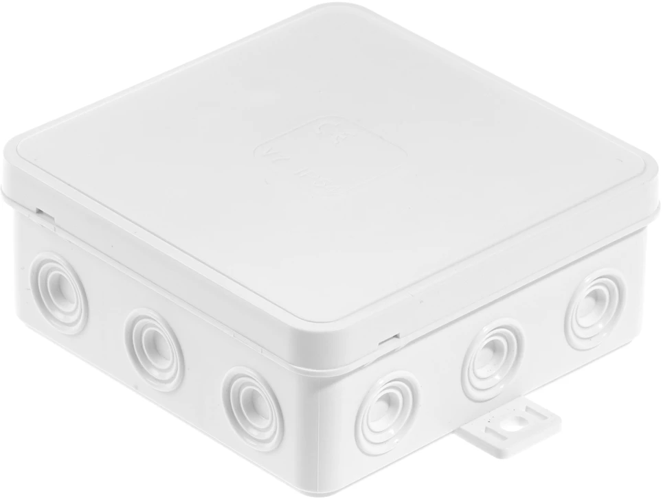 Plastrol Puszka n/t hermetyczna v7 ip-54 100x100x41 12-wl klik su osłabieniami balta