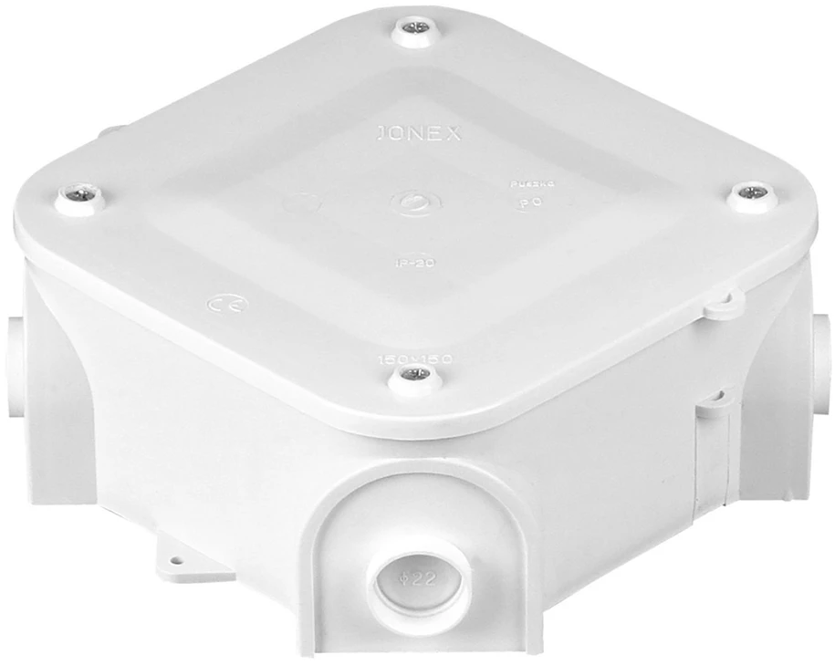 Plastrol Puszka odgałęźna, n/t do rurek instalacyjnych ip-20, balta
