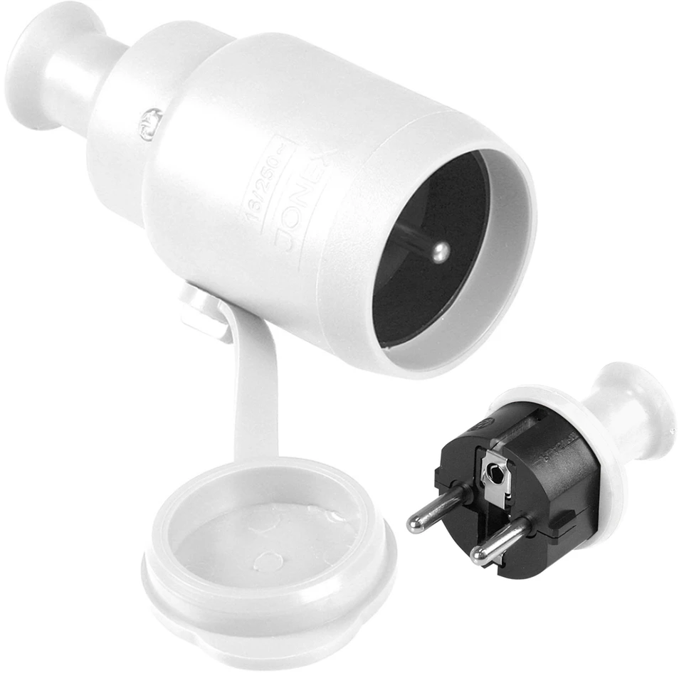 Plastrol Lider perjungimo rinkinys 16A, 250V-IP-44 (ZP-H2 Baltas)