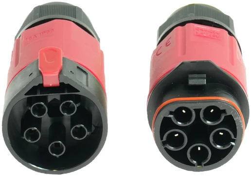 Plastrol Złączka kablowa hermetyczna IP68 5-pin 16A 230-450VAC ZKH-5BO W-00375