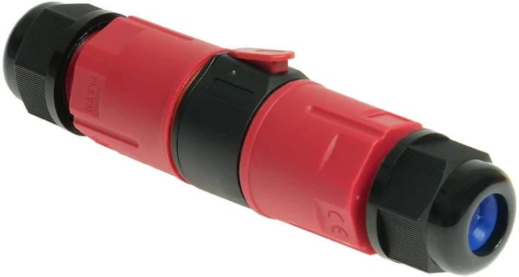 „Plastrol“ hermetiška kabelio jungtis IP68 3 kontaktų 16A 230–450 VAC ZKH-3BO W-00374