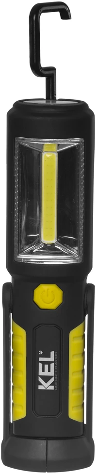 Plastrol KEL Belaidė LED dirbtuvių lempa COB 2W 0,8Ah Li-Ion /+ kabliukas, magnetas/ LW-1A