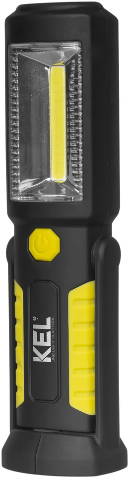 Plastrol KEL Belaidė LED dirbtuvių lempa COB 2W 0,8Ah Li-Ion /+ kabliukas, magnetas/ LW-1A
