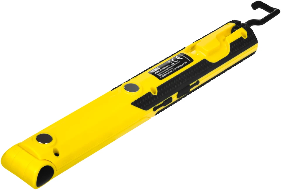 Plastrol KEL įkraunamas LED COB 3W+1W 2.6Ah Li-Ion dirbtuvių žibintuvėlis /kablys, magnetas, maitinimo blokas/ LW-2PB