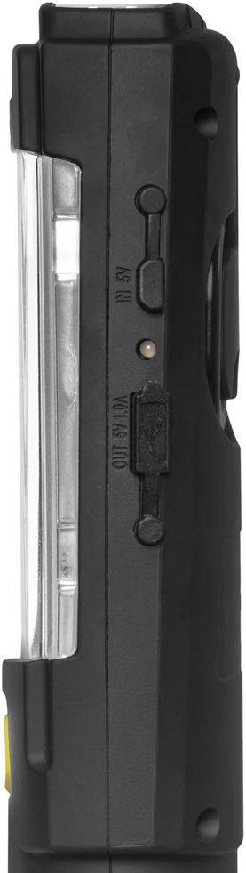 Plastrol KEL Akumuliatorinė dirbtuvių lempa LED COB 3W 2.6Ah Li-Ion /+ powerbank, kabliukas, magnetas/ LW-1PBR