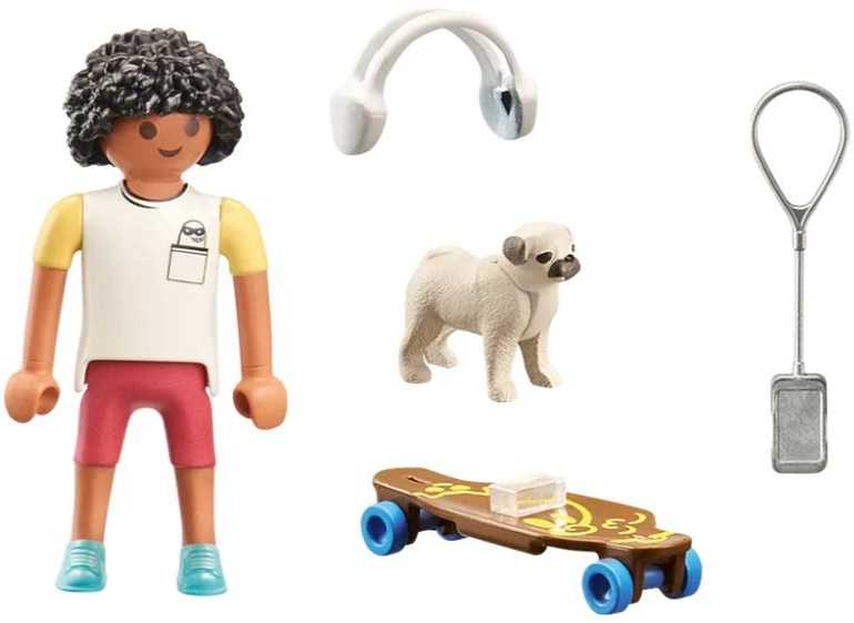 Konstruktorius Playmobil My Life Boy With Dog 71612
