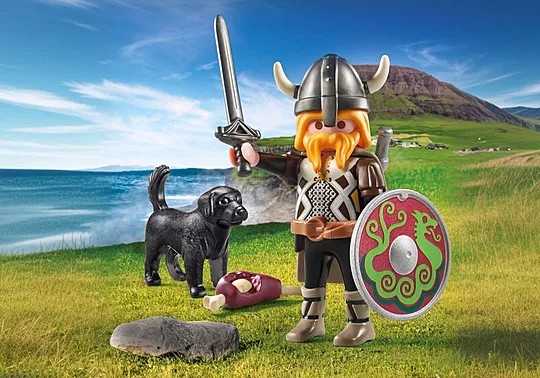 Konstruktorius Playmobil Viking With Guard Dog 71755