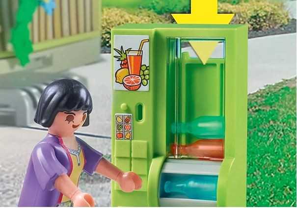 Konstruktorius Playmobil Lunch Kiosk 71333, plastikas