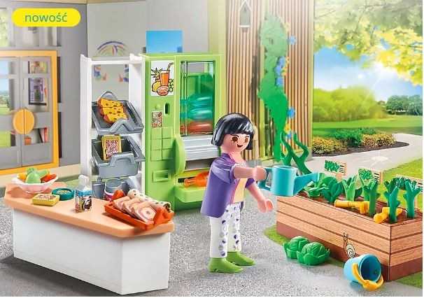 Konstruktorius Playmobil Lunch Kiosk 71333, plastikas