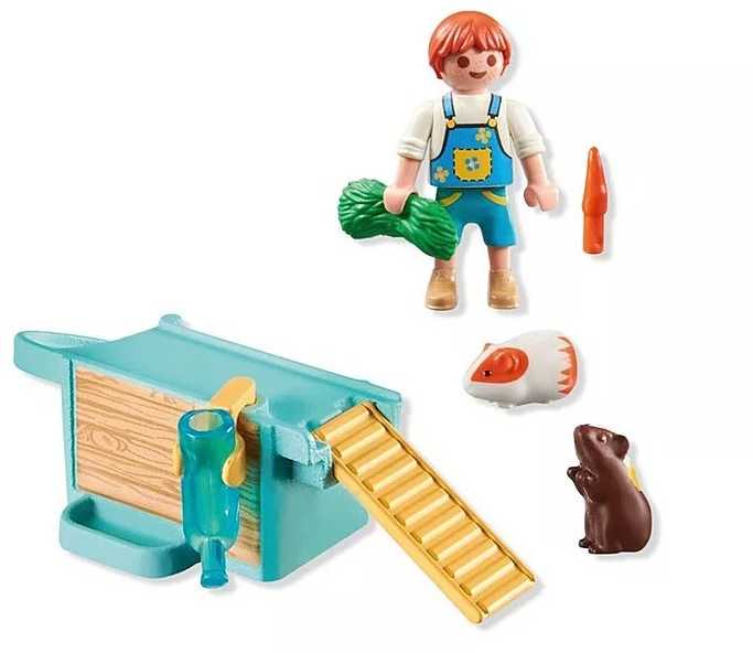 Playmobil My Life 71746 Berniukas su jūrų kiaulyte