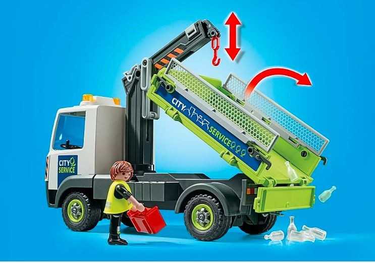 Playmobil City Action 71431 Sunkvežimis su stikline tara