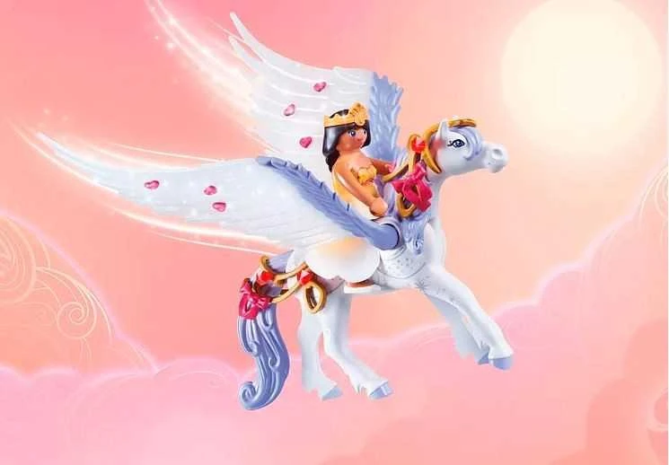 71361 PLAYMOBIL® Princess Pegasas vaivorykštė ir debesys