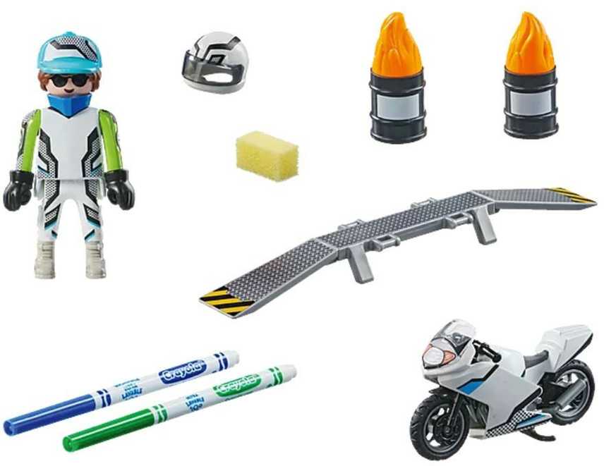 Konstruktorius PLAYMOBIL Color: Motorbike 71377