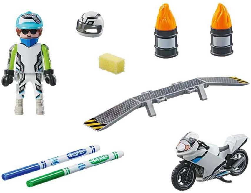 Konstruktorius PLAYMOBIL Color: Motorbike 71377
