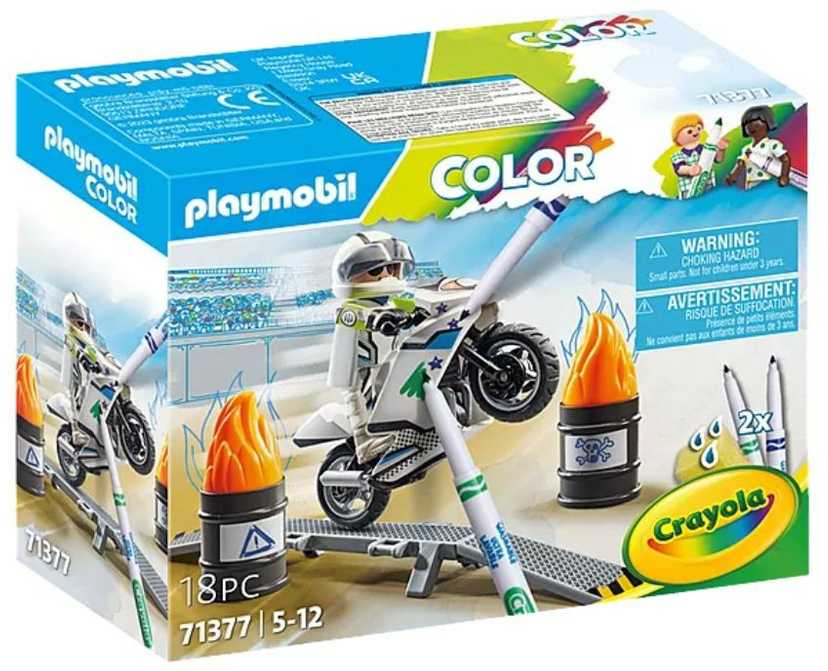 Konstruktorius PLAYMOBIL Color: Motorbike 71377