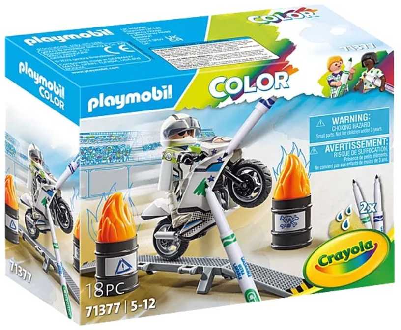 Konstruktorius PLAYMOBIL Color: Motorbike 71377