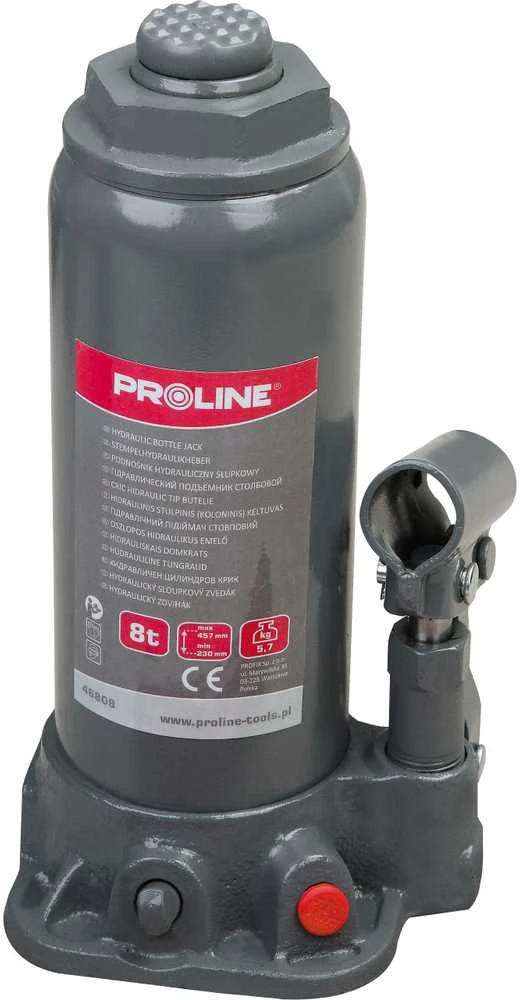 Podnośnik Hidraulinis stulpų keltuvas 12 t 227-457 mm (6,0kg) ce proline