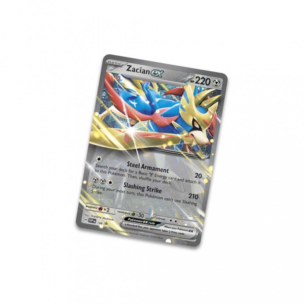 The Pokemon Pokemon TCG - Slashing Legends Ex Tin - Zacian ex