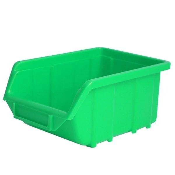 Pojemnik Dėžė Patrol EKO iš PVC | vidutinė, žalia, (25 x 16 x 13 cm)