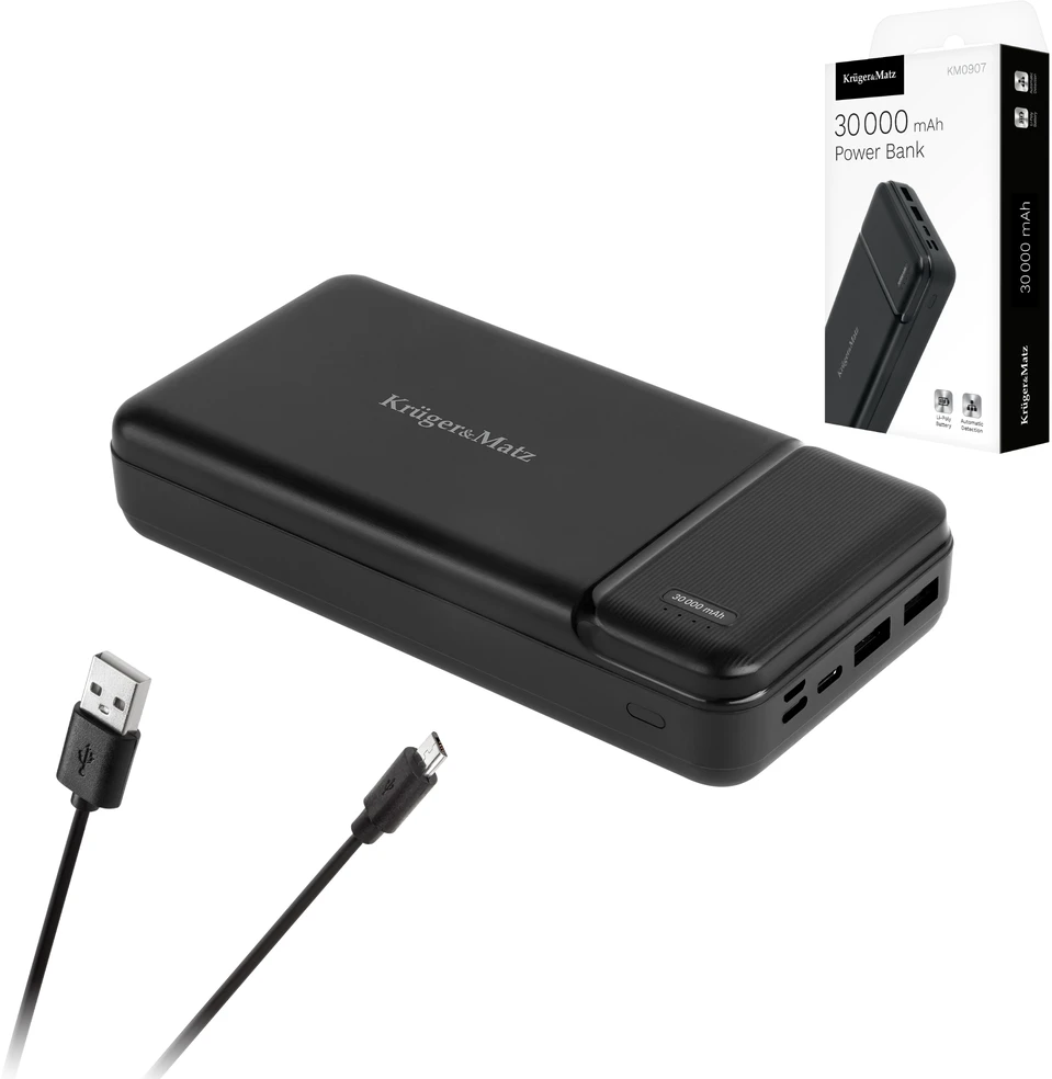 POWER BANK Kruger & Matz 30000mAh Li-pol