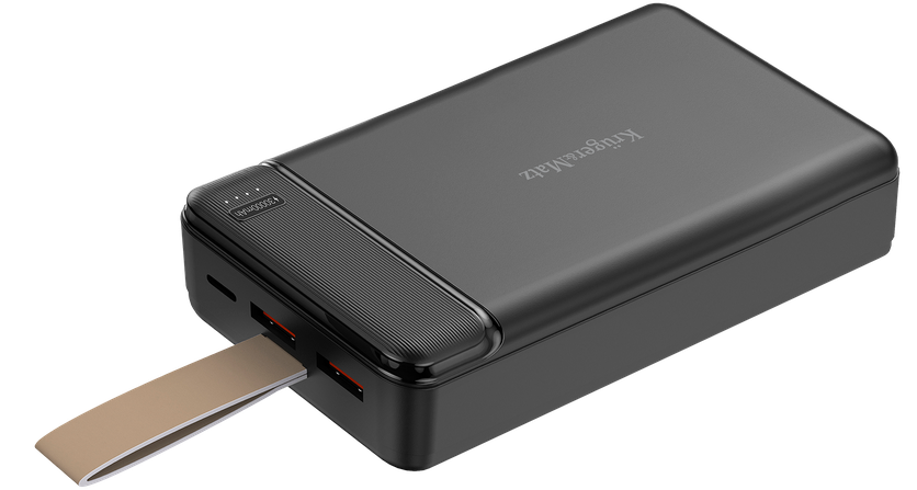 Kruger & Matz 30000 mAh ličio jonų išorinė baterija su QC ir PD funkcijomis