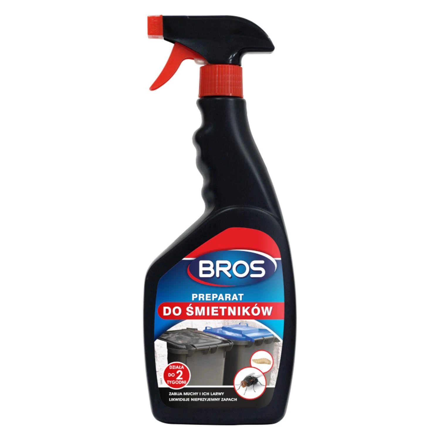 BROS ŠIUKŠLIADĖŽIŲ PRIEMONĖ NUO MUSIŲ LERVŲ 500ML