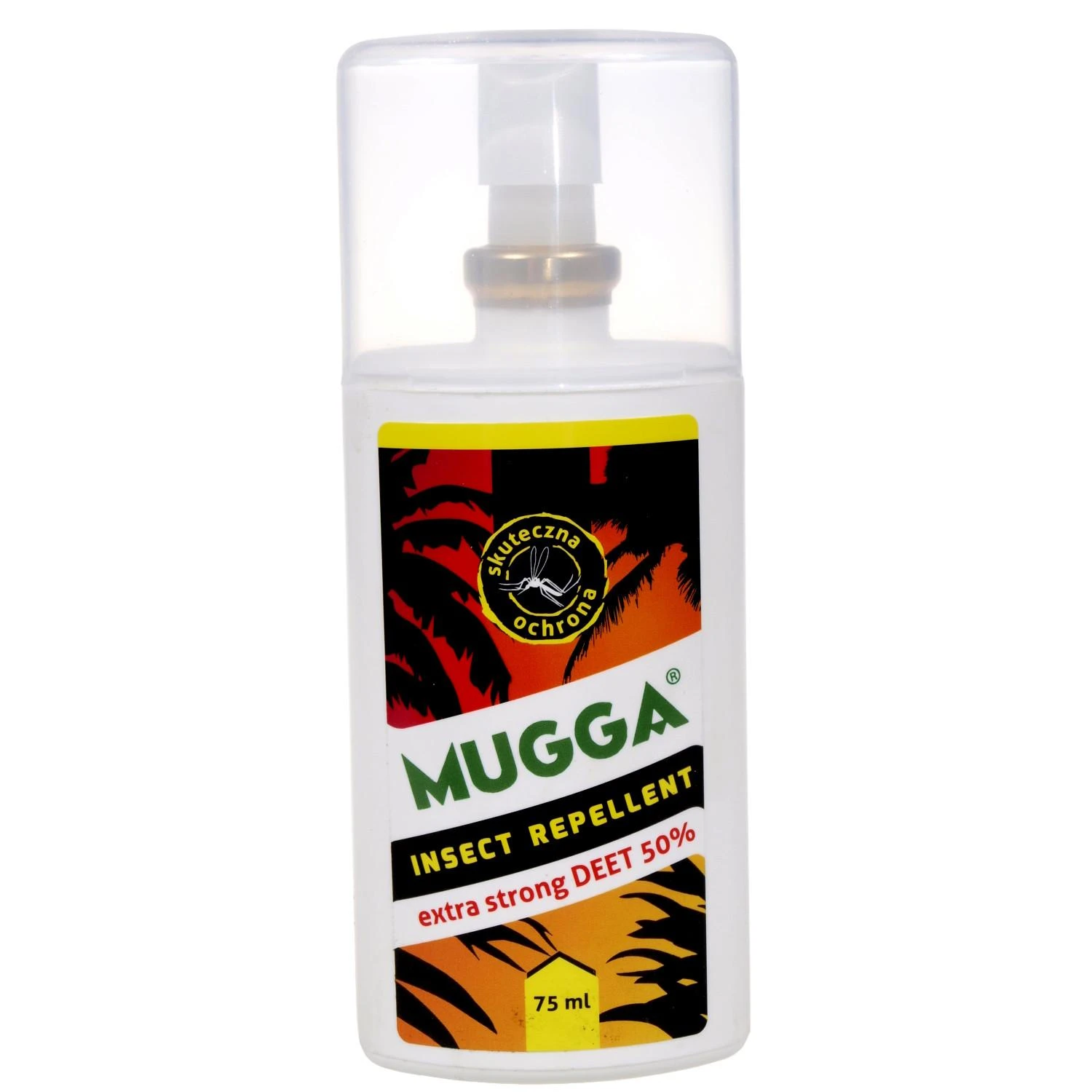 Mugga 50% DEET repelentas su purkštuku