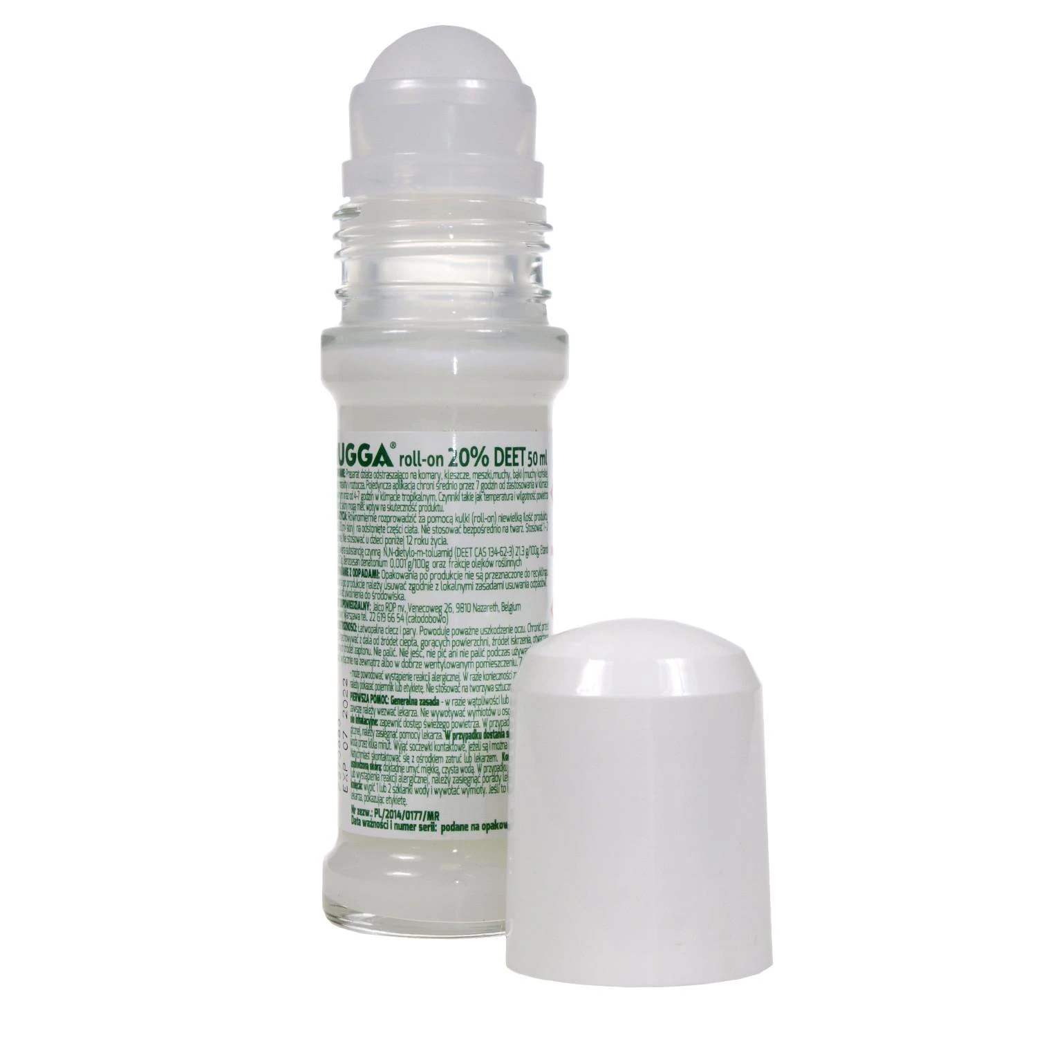 Preparat „Mugga“ rutulinis vabzdžių repelentas 20 % 50 ml