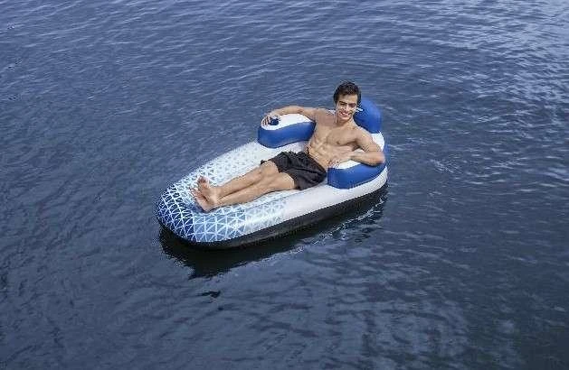 Bestway Hydro Force Pripučiamas plaustas, mėlynos spalvos, 183x97cm