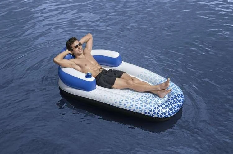 Bestway Hydro Force Pripučiamas plaustas, mėlynos spalvos, 183x97cm