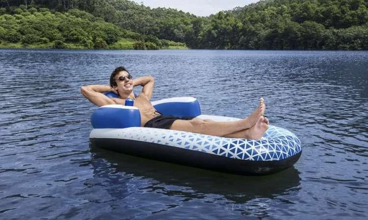 Bestway Hydro Force Pripučiamas plaustas, mėlynos spalvos, 183x97cm