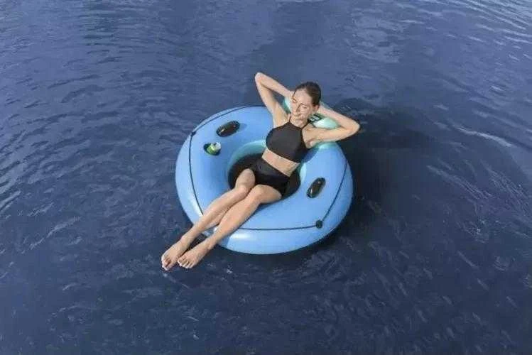 Bestway didelis pripučiamas ratas su 106 cm atlošu 43 108