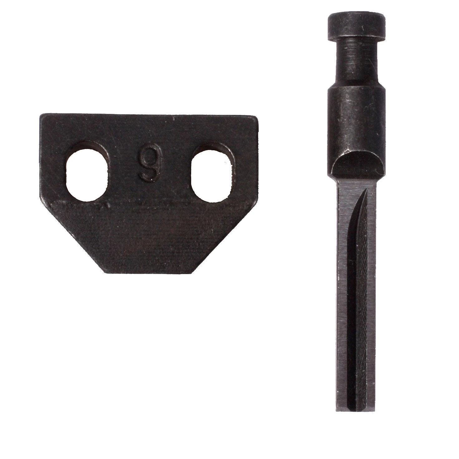Stempel Perforatorius ir matrica plokščiam ir trapeciniam metalo lakštui, skirtas tnb380k