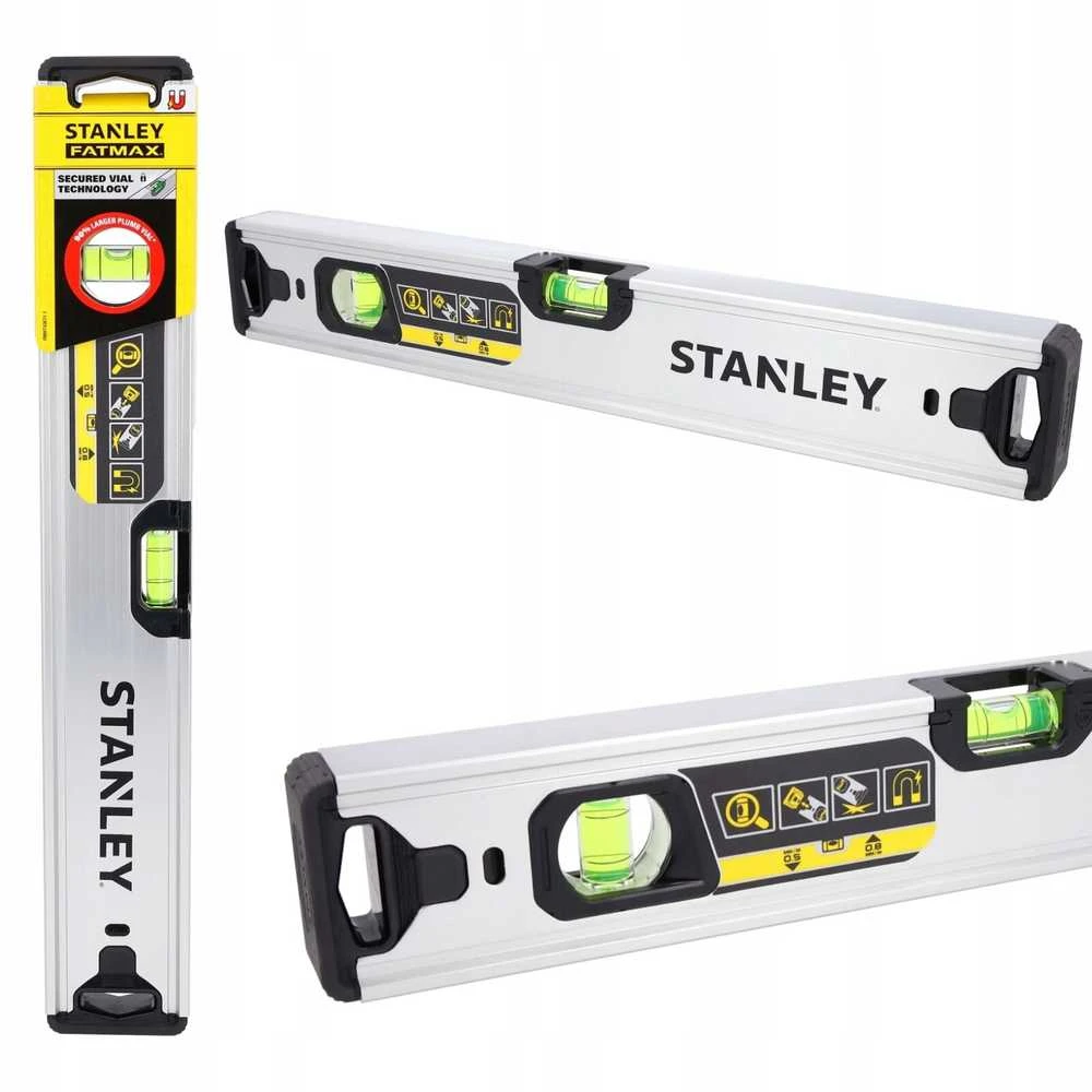 Stanley Poziomnica, Magnetinis gulsčiukas fmax xtreme boxbeam 40 cm, 2 svarai, 0 uchw, 0,5 mm/m