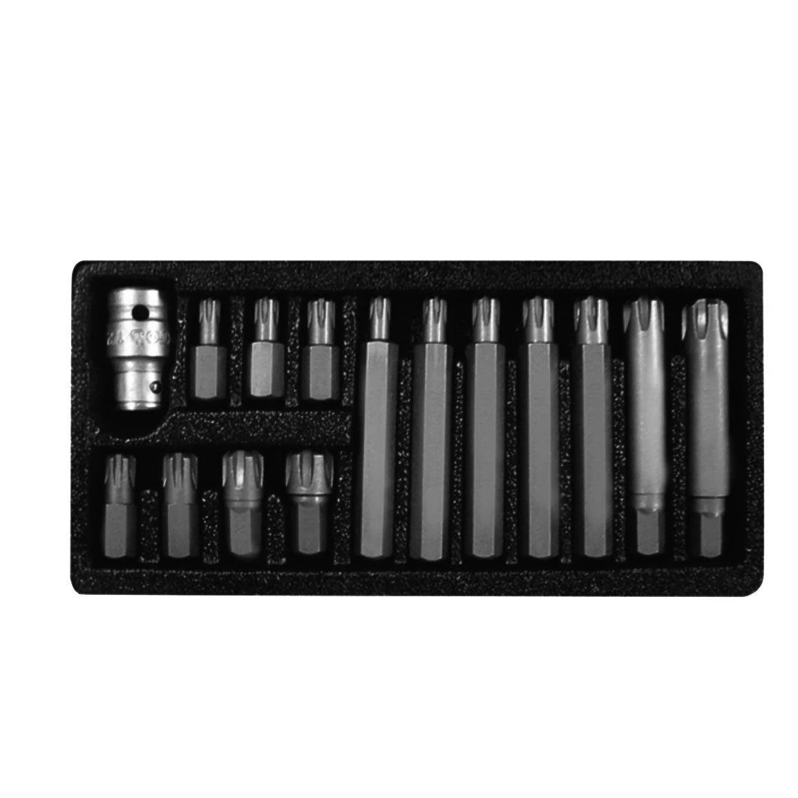 Zestaw Rinkinys 10 mm antgalių rinkinys, briaunuoti M6-M14, ilgis 30/75 mm, 15 vnt. prolino
