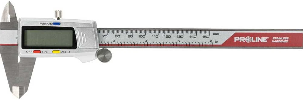 Suwmiarka Elektroninis slankmatis 150 mm, tikslumas 0,03 mm, CE, prolinas