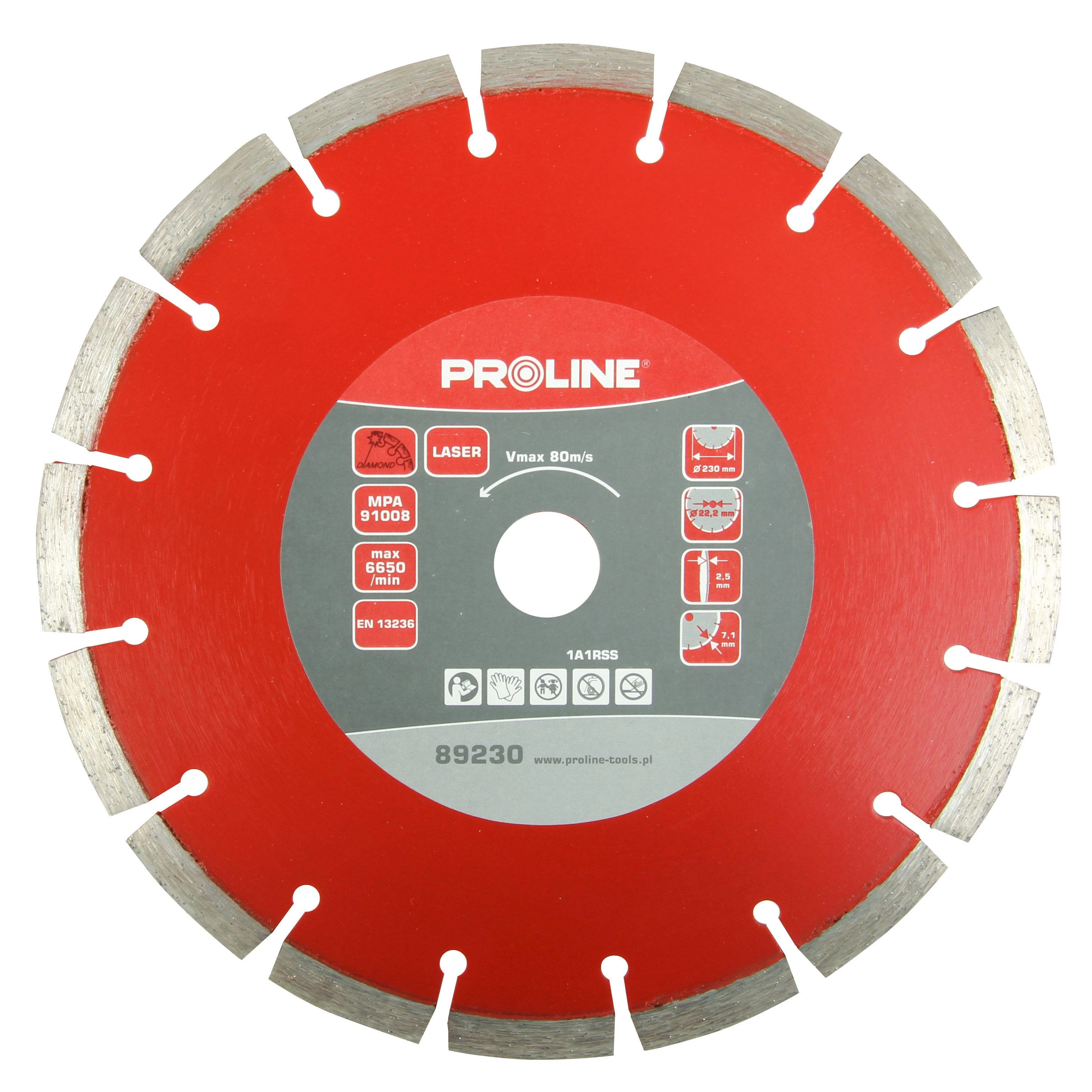 Tarcza Deimantinis diskinis lazeris (universalus) 300 * 2,8 * 8,7 * 25,4 prolino