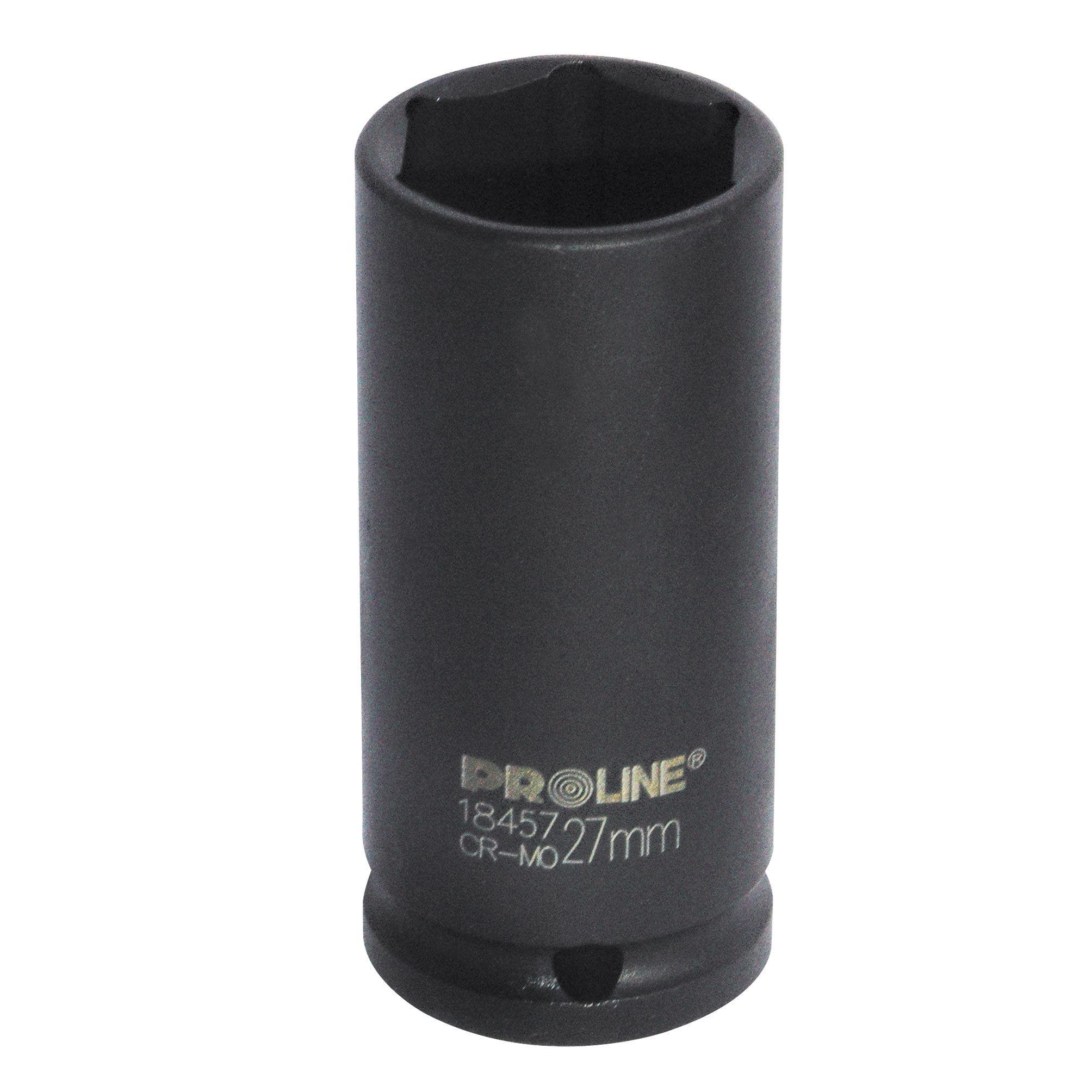 Nasadka Šešiakampė smūginė galvutė, prailginta, cr-mo 3/4" 33 mm proline, įsk.