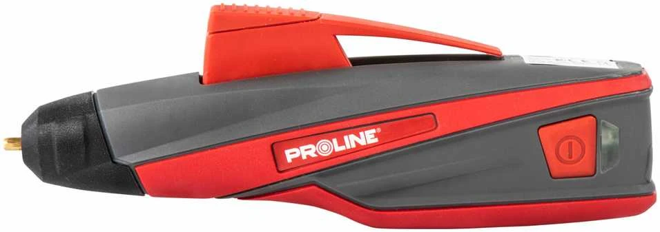 Akumuliatorinis klijų pistoletas „Handy“, 10 W, 3,7 V, 1500 mAh, CE, proline