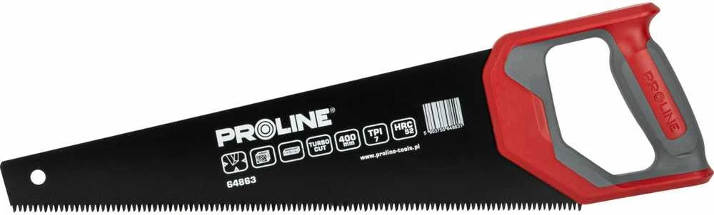 Rankinis pjūklas "Proline Teflon" 400 mm, 7z c., 3 aštrių briaunų. Turbocut