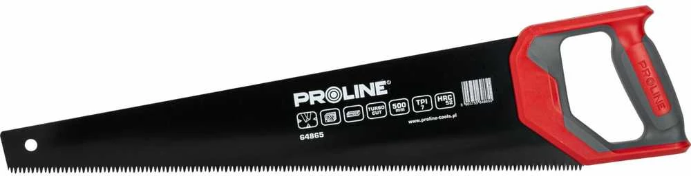 Grąžtas Pro-Line Piła 500 mm pjūklo diskas, 7 colių grūdinti agresyvūs dantys, tefloninis prolinas